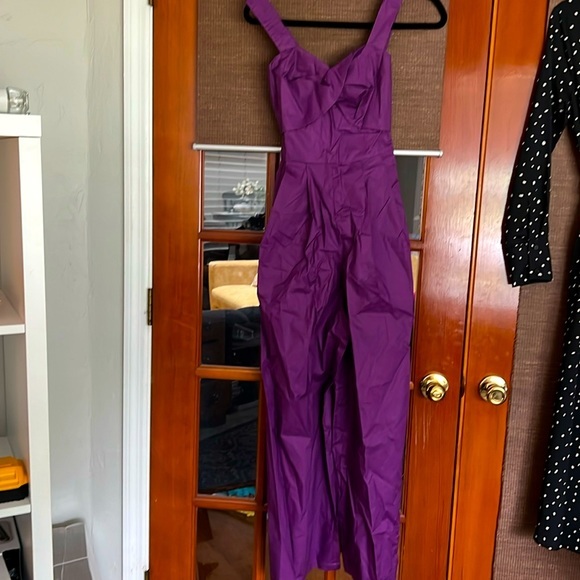 urban revivo Pants - Urban Revivo purple jumpsuit, new size XS